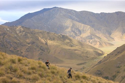 Runners on the 49km R&R Adventure Run