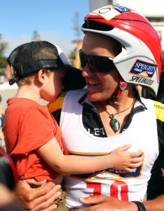 Braden Currie with his son Tarn