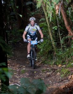 Richard Ussher on his way to victory in last year's 3D multisport race